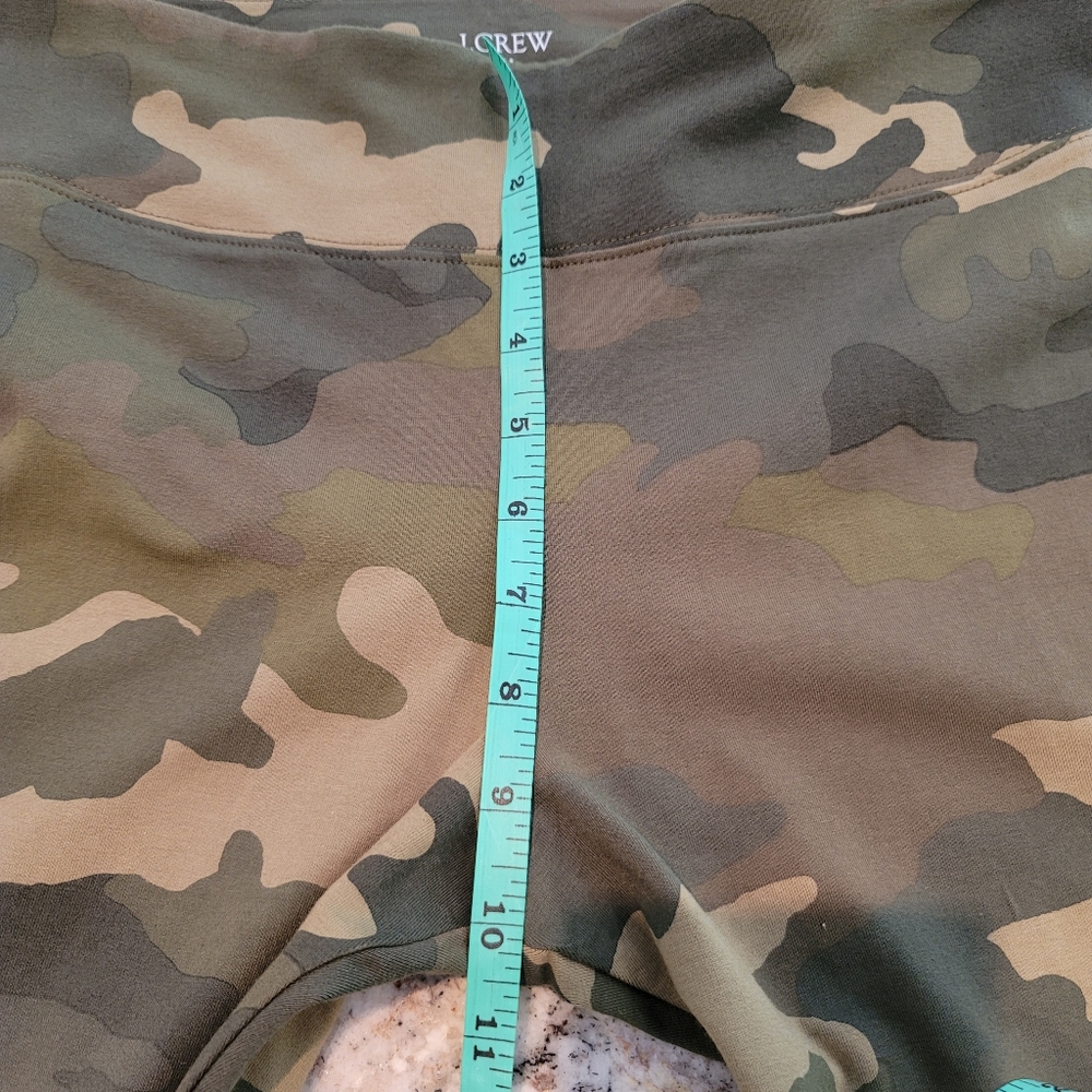 New! J. CREW XXL XX-LARGE Camo Leggings Army Green Khaki Pants NWT - Picture 7 of 8